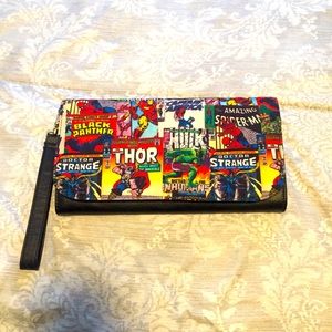 Marvel clutch purse